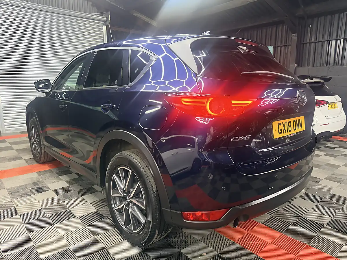 Used 2018 Mazda CX-5 Sport Nav Blue - Interior and Exterior details 7