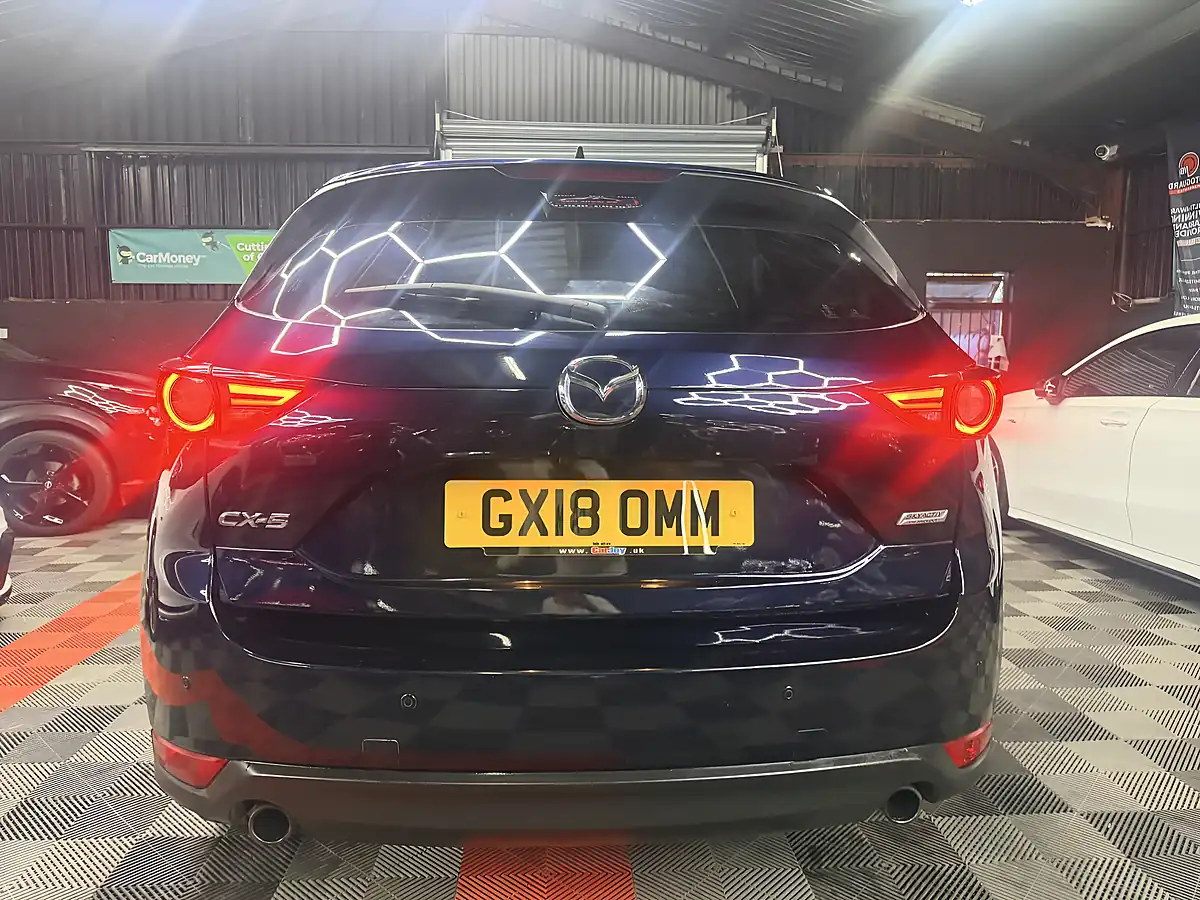 Used 2018 Mazda CX-5 Sport Nav Blue - Interior and Exterior details 8