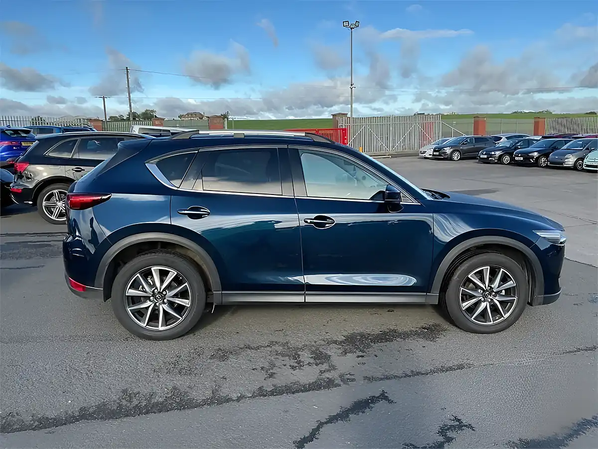 Used 2018 Mazda CX-5 Sport Nav Blue - Interior and Exterior details 2