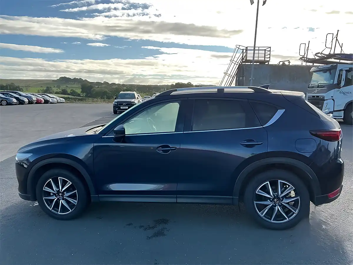 Used 2018 Mazda CX-5 Sport Nav Blue - Interior and Exterior details 3