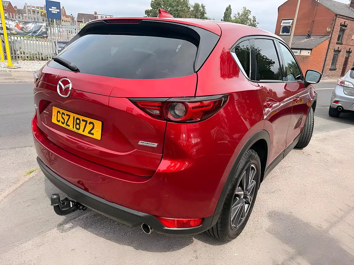 Used 2018 Mazda CX-5 Sport Nav Red - Interior and Exterior details 3