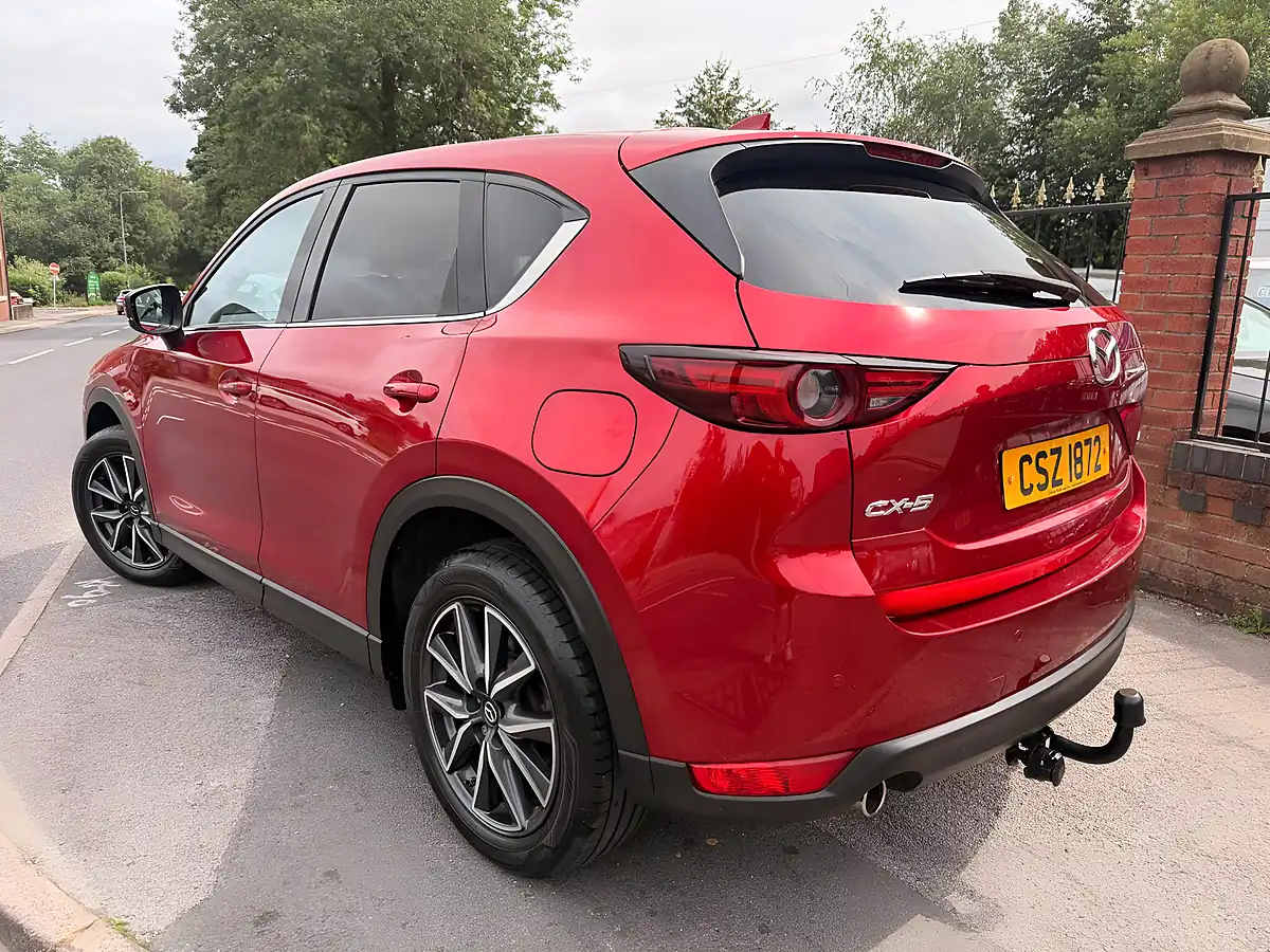 Used 2018 Mazda CX-5 Sport Nav Red - Interior and Exterior details 4