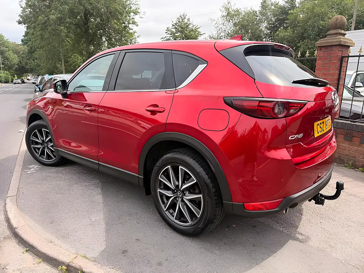 Used 2018 Mazda CX-5 Sport Nav Red - Interior and Exterior details 5