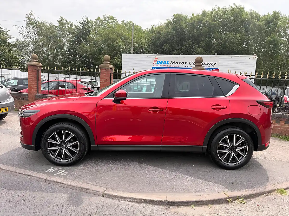 Used 2018 Mazda CX-5 Sport Nav Red - Interior and Exterior details 7