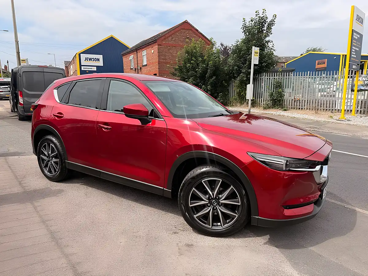 Used 2018 Mazda CX-5 Sport Nav Red - Interior and Exterior details 8