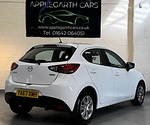 Used 2018 Mazda Mazda2 Se White - Interior and Exterior details 3