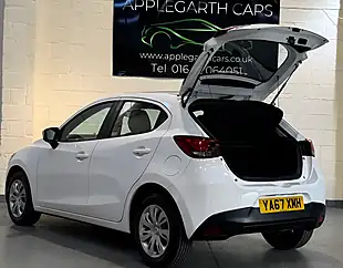 Used 2018 Mazda Mazda2 Se White - Interior and Exterior details 6