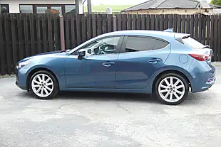 Used 2018 Mazda Mazda3 Sport Nav Blue - Interior and Exterior details 5