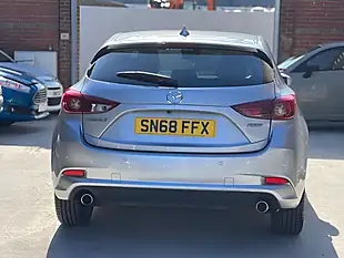 Used 2018 Mazda Mazda3 Sport Nav Silver - Interior and Exterior details 10