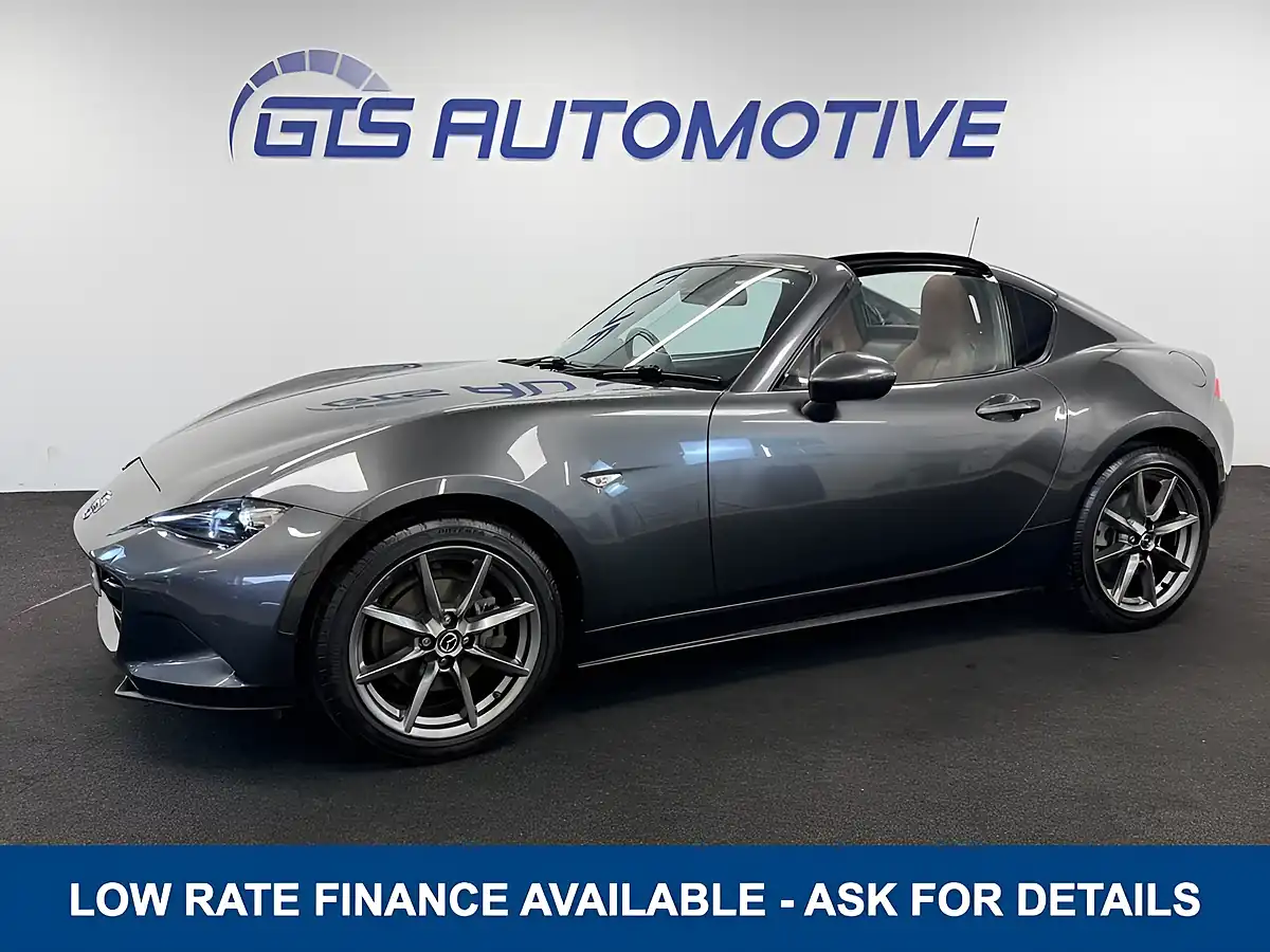 Used 2018 Mazda MX-5 Rf Sport Navigation Machine Grey - Front View