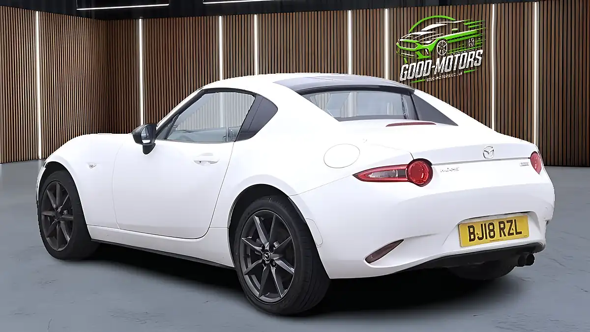 Used 2018 Mazda Mx 5 Se-L Nav White - Interior and Exterior details 11