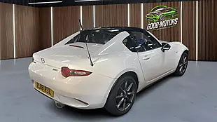 Used 2018 Mazda Mx 5 Se-L Nav White - Interior and Exterior details 9