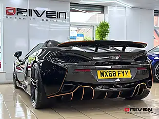 Used 2018 Mclaren 570S Spider Black - Interior and Exterior details 11