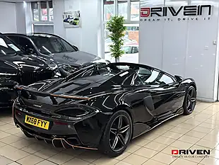 Used 2018 Mclaren 570S Spider Black - Interior and Exterior details 15