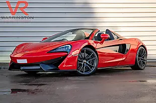 Used 2018 Mclaren 570s Spider Vermillion Red - Interior and Exterior details 9