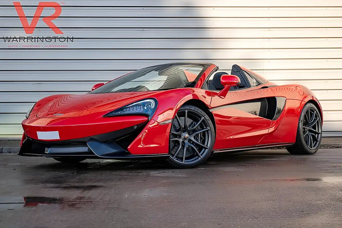 Used 2018 Mclaren 570s Spider Vermillion Red - Interior and Exterior details 9