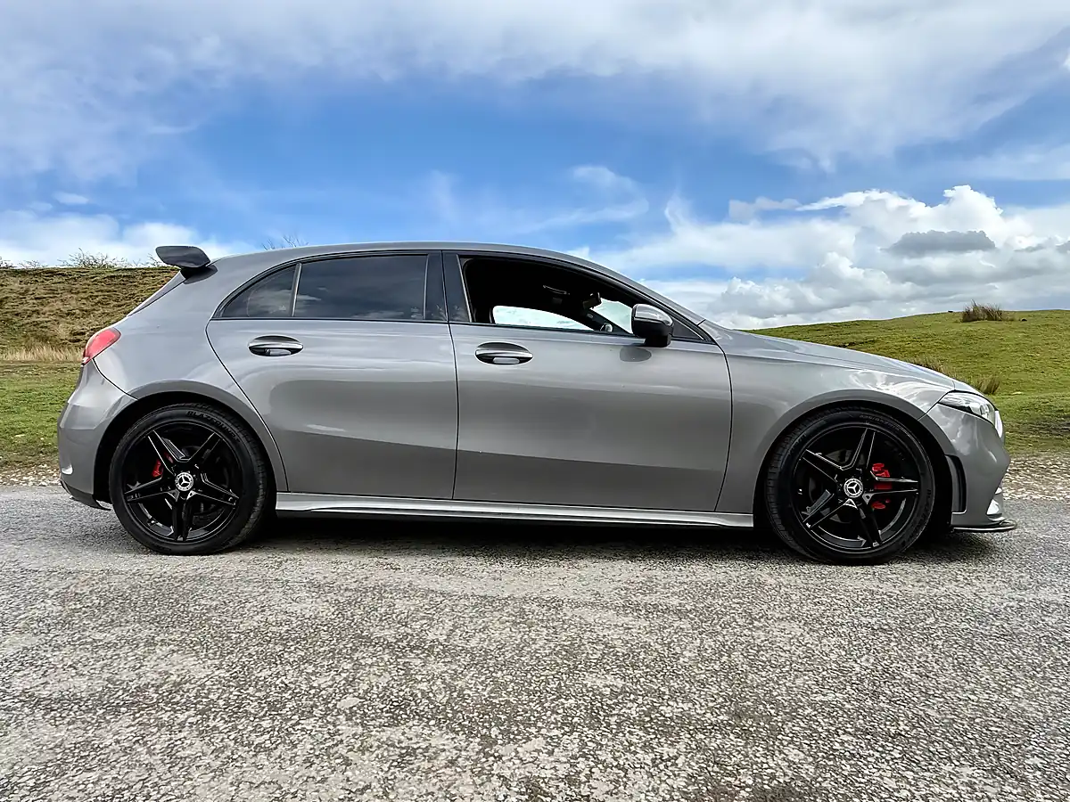 Used 2018 Mercedes A200 AMG Line Grey - Interior and Exterior details 10