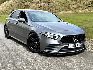 Used 2018 Mercedes A200 AMG Line Grey - Interior and Exterior details 14