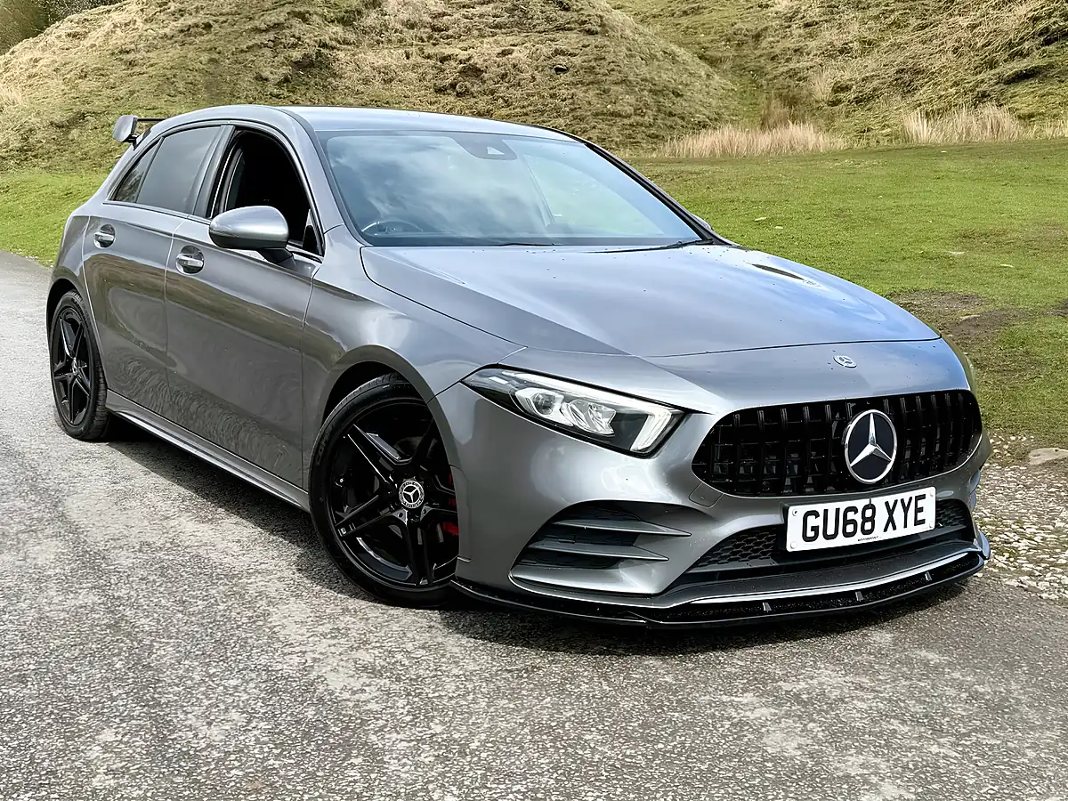 Used 2018 Mercedes A200 AMG Line Grey - Interior and Exterior details 14