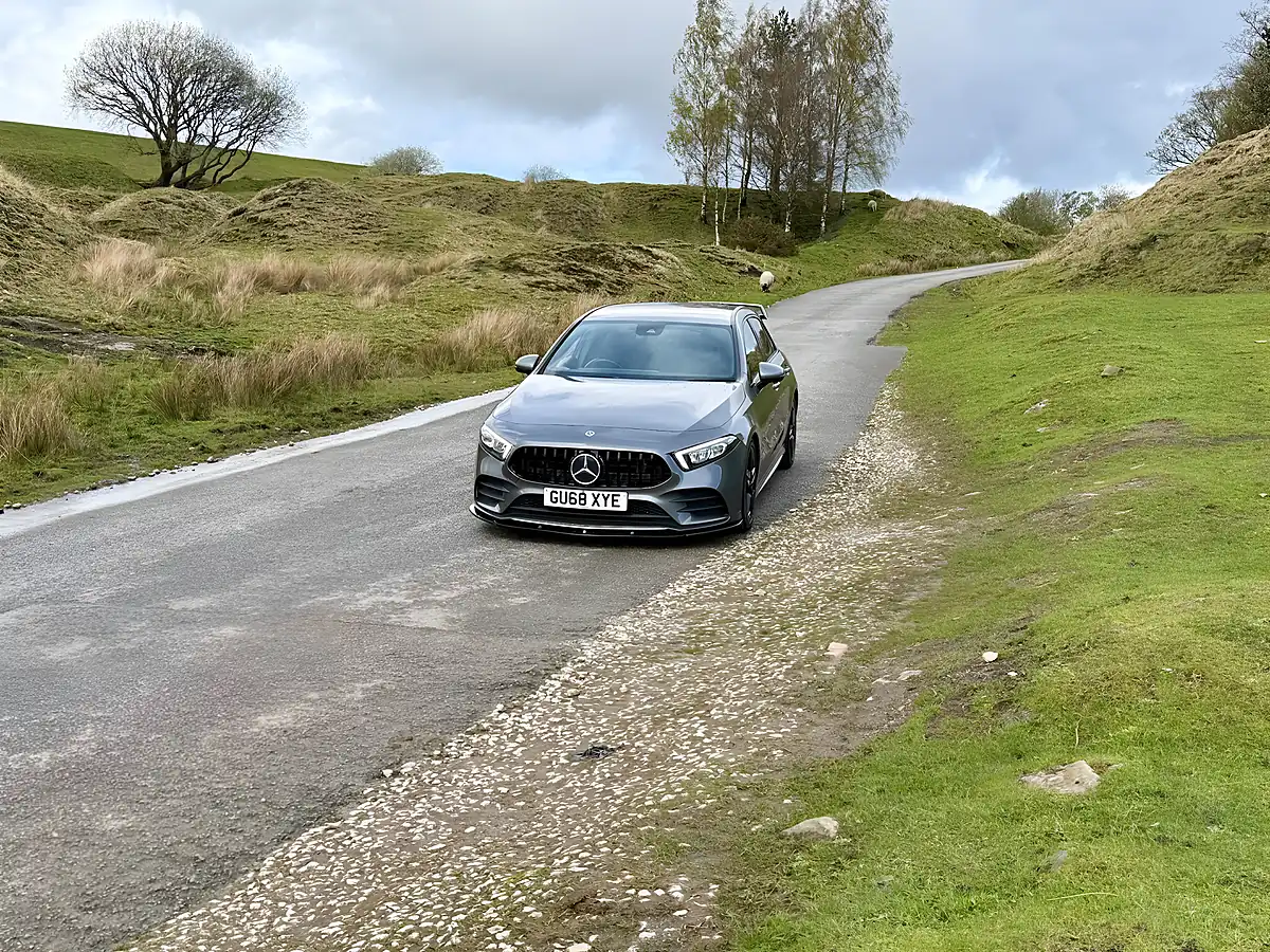 Used 2018 Mercedes A200 AMG Line Grey - Interior and Exterior details 3