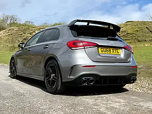 Used 2018 Mercedes A200 AMG Line Grey - Interior and Exterior details 4