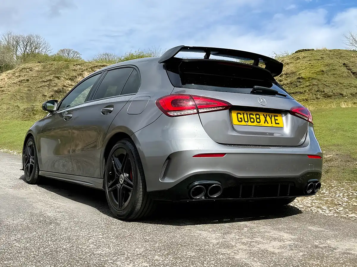 Used 2018 Mercedes A200 AMG Line Grey - Interior and Exterior details 4
