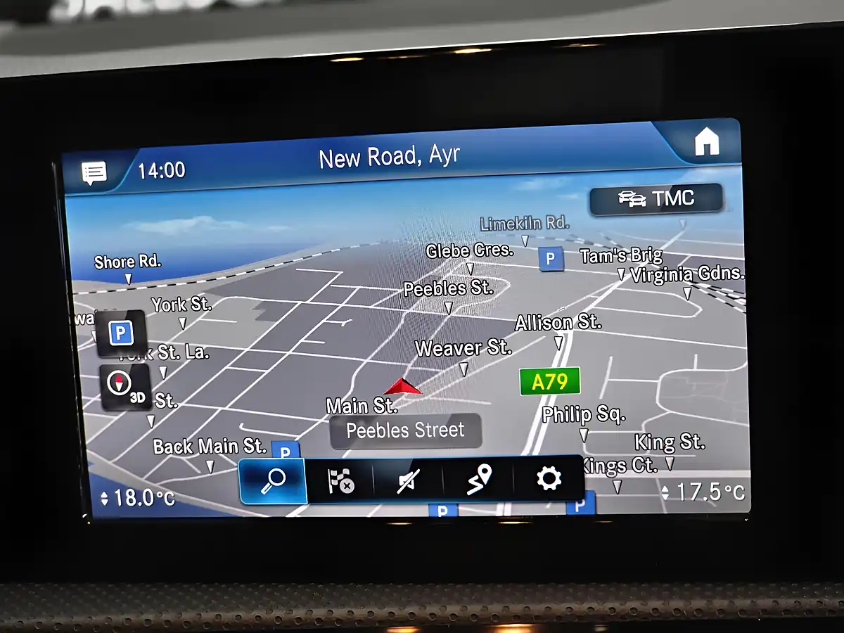 Used 2018 Mercedes-Benz a-Class AMG Line Black - Interior and Exterior details 14