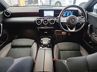 Used 2018 Mercedes-Benz a-Class AMG Line Black - Interior and Exterior details 16