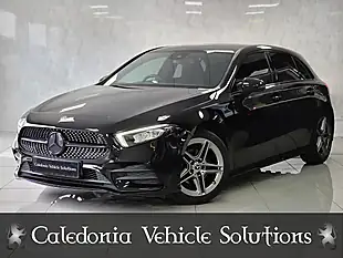 Used 2018 Mercedes-Benz a-Class AMG Line Black - Interior and Exterior details 2