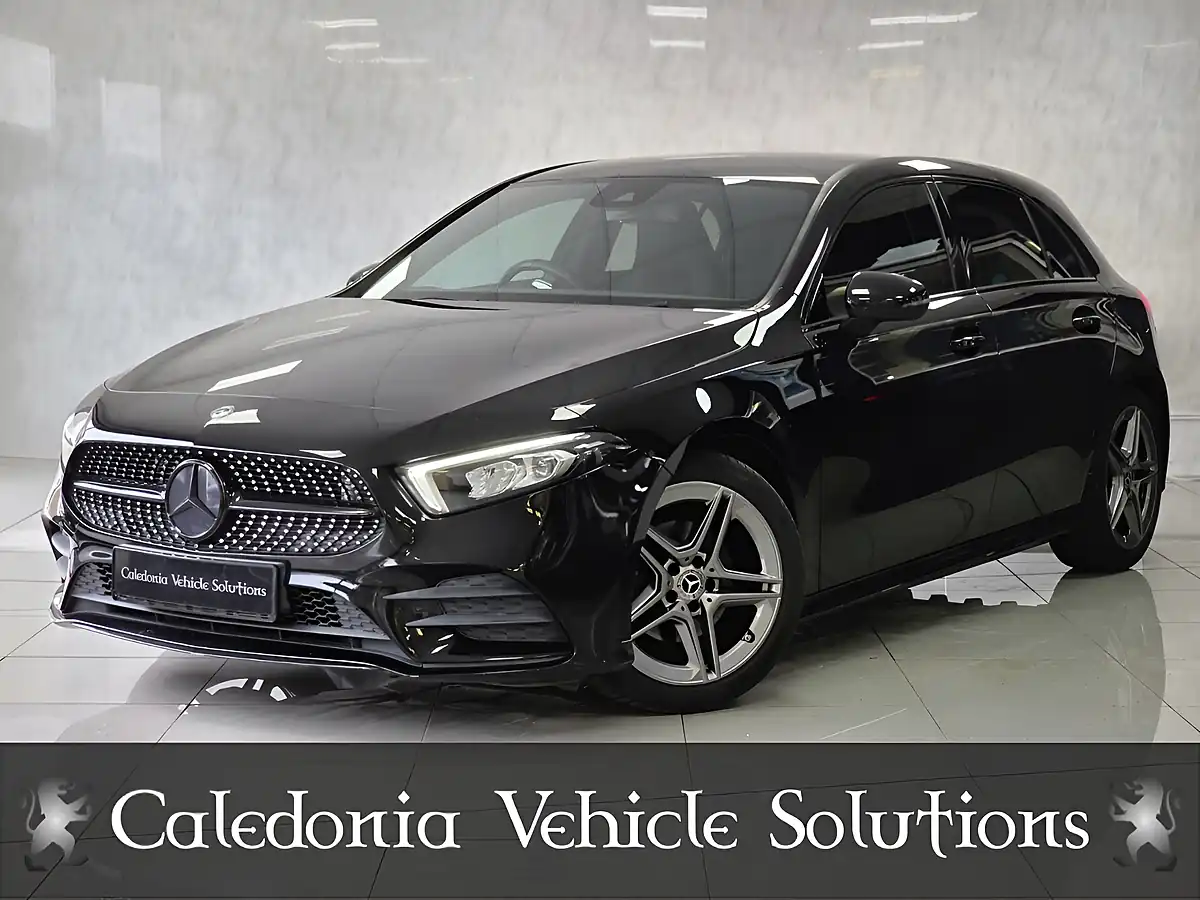 Used 2018 Mercedes-Benz a-Class AMG Line Black - Interior and Exterior details 2