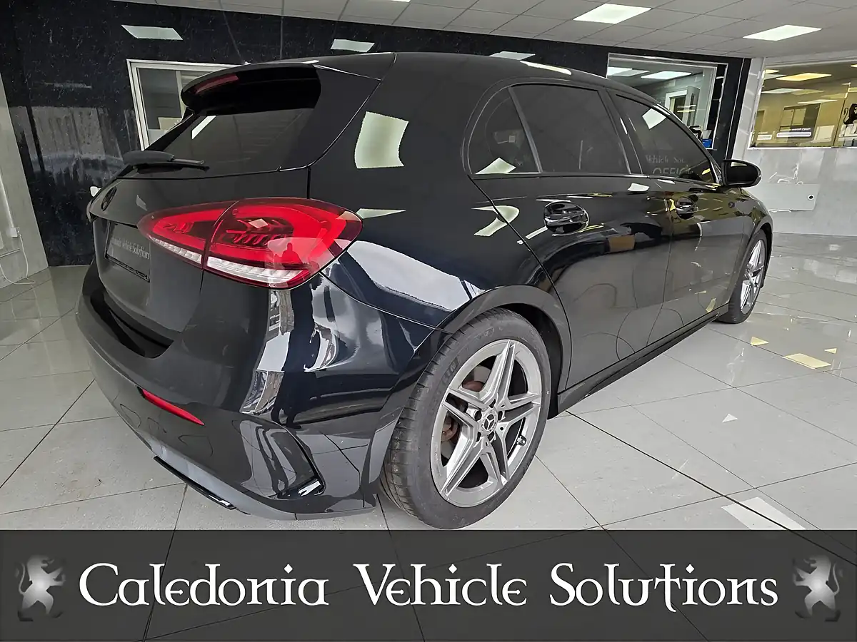 Used 2018 Mercedes-Benz a-Class AMG Line Black - Interior and Exterior details 3