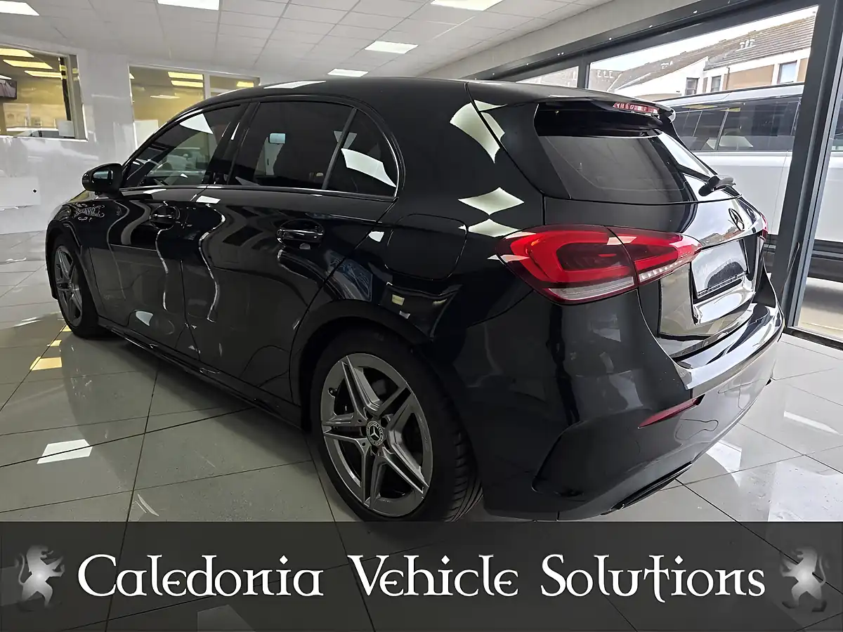 Used 2018 Mercedes-Benz a-Class AMG Line Black - Interior and Exterior details 4