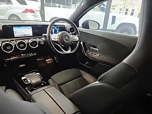 Used 2018 Mercedes-Benz a-Class AMG Line Black - Interior and Exterior details 5