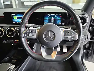 Used 2018 Mercedes-Benz a-Class AMG Line Black - Interior and Exterior details 8