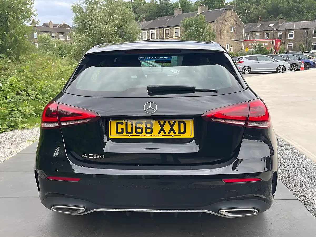 Used 2018 Mercedes-Benz a-Class AMG Line Black - Interior and Exterior details 12