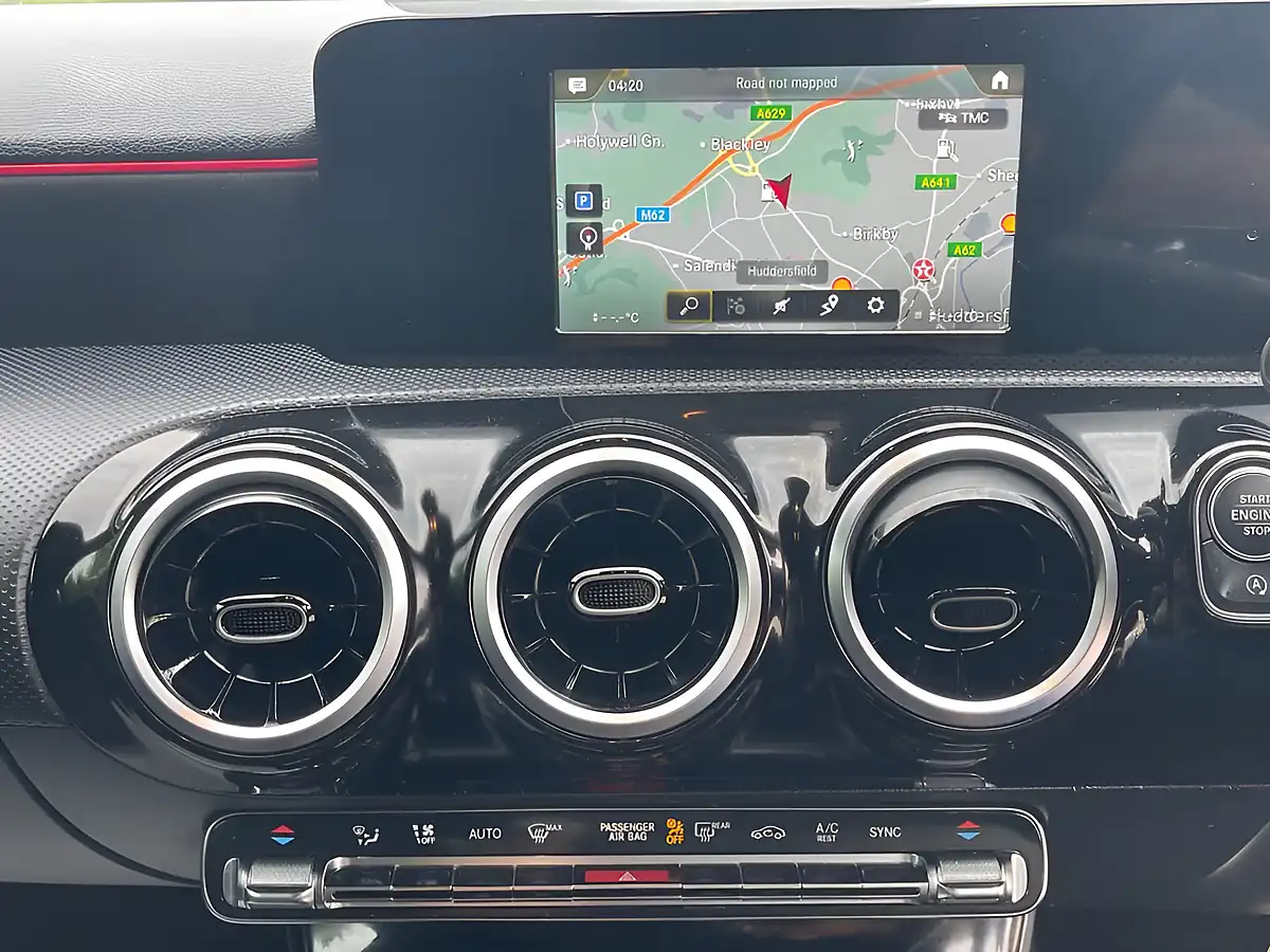 Used 2018 Mercedes-Benz a-Class AMG Line Black - Interior and Exterior details 16