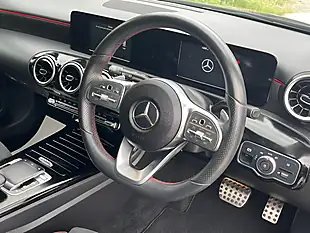 Used 2018 Mercedes-Benz a-Class AMG Line Black - Interior and Exterior details 8