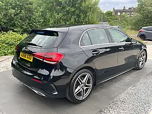 Used 2018 Mercedes-Benz a-Class AMG Line Black - Interior and Exterior details 9