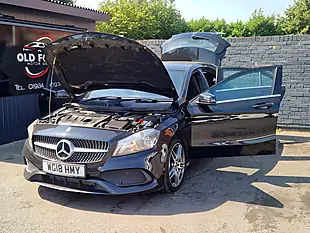 Used 2018 Mercedes-Benz a Class AMG Line Black - Interior and Exterior details 10