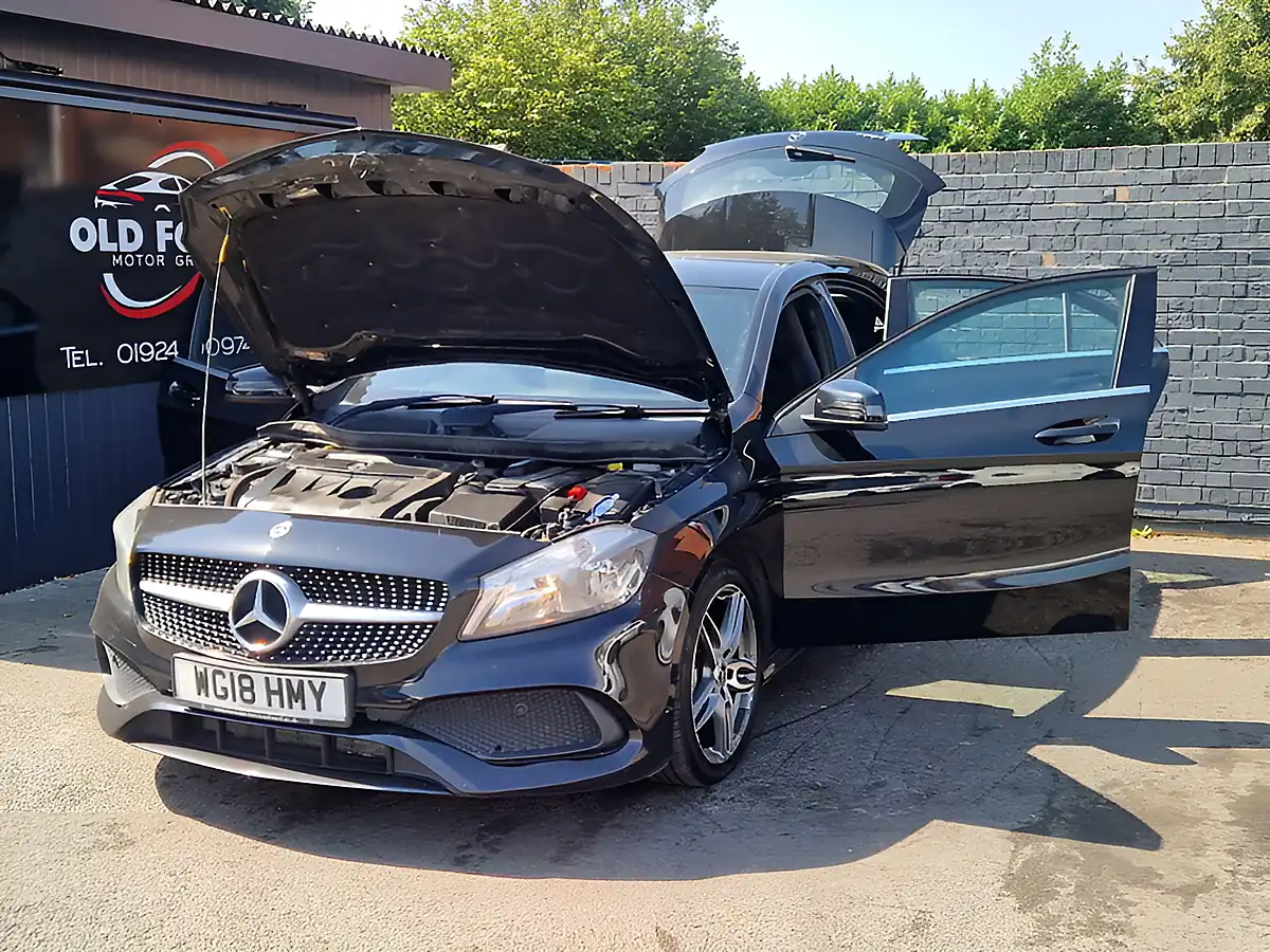 Used 2018 Mercedes-Benz a Class AMG Line Black - Interior and Exterior details 10
