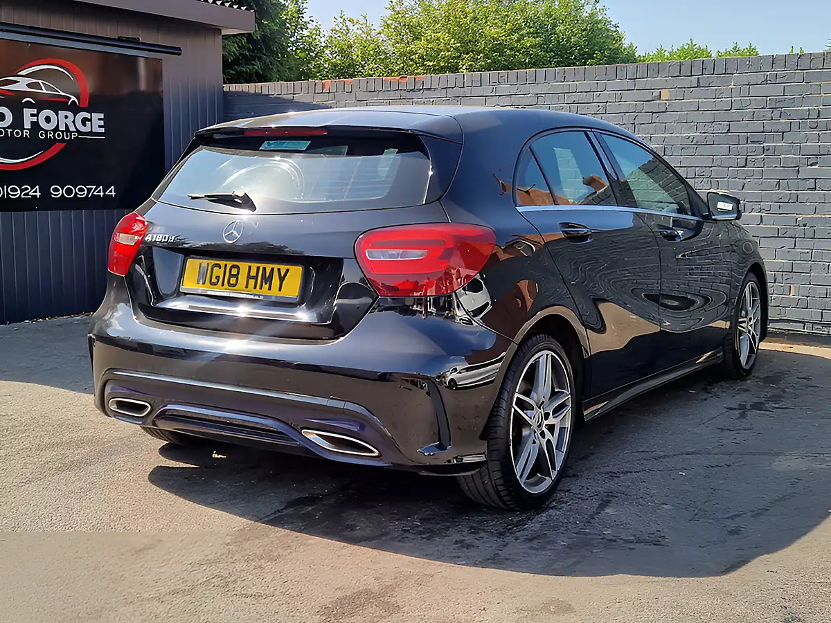 Used 2018 Mercedes-Benz a Class AMG Line Black - Interior and Exterior details 13
