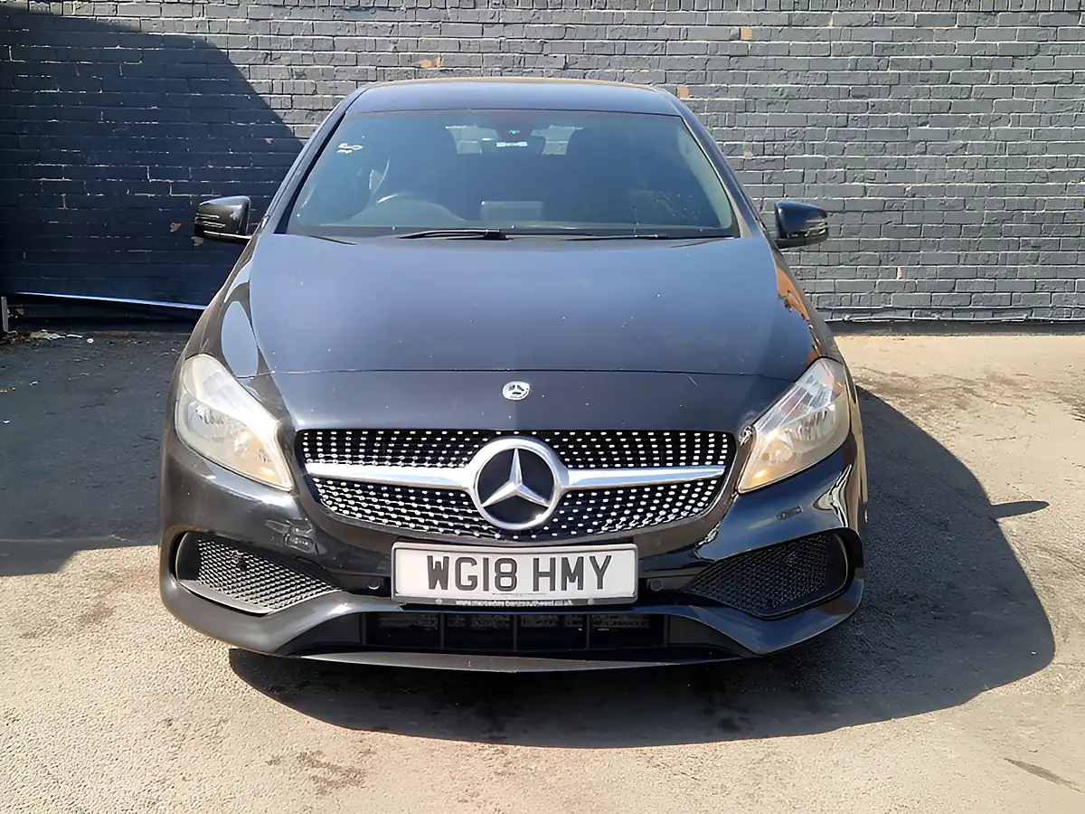 Used 2018 Mercedes-Benz a Class AMG Line Black - Interior and Exterior details 4