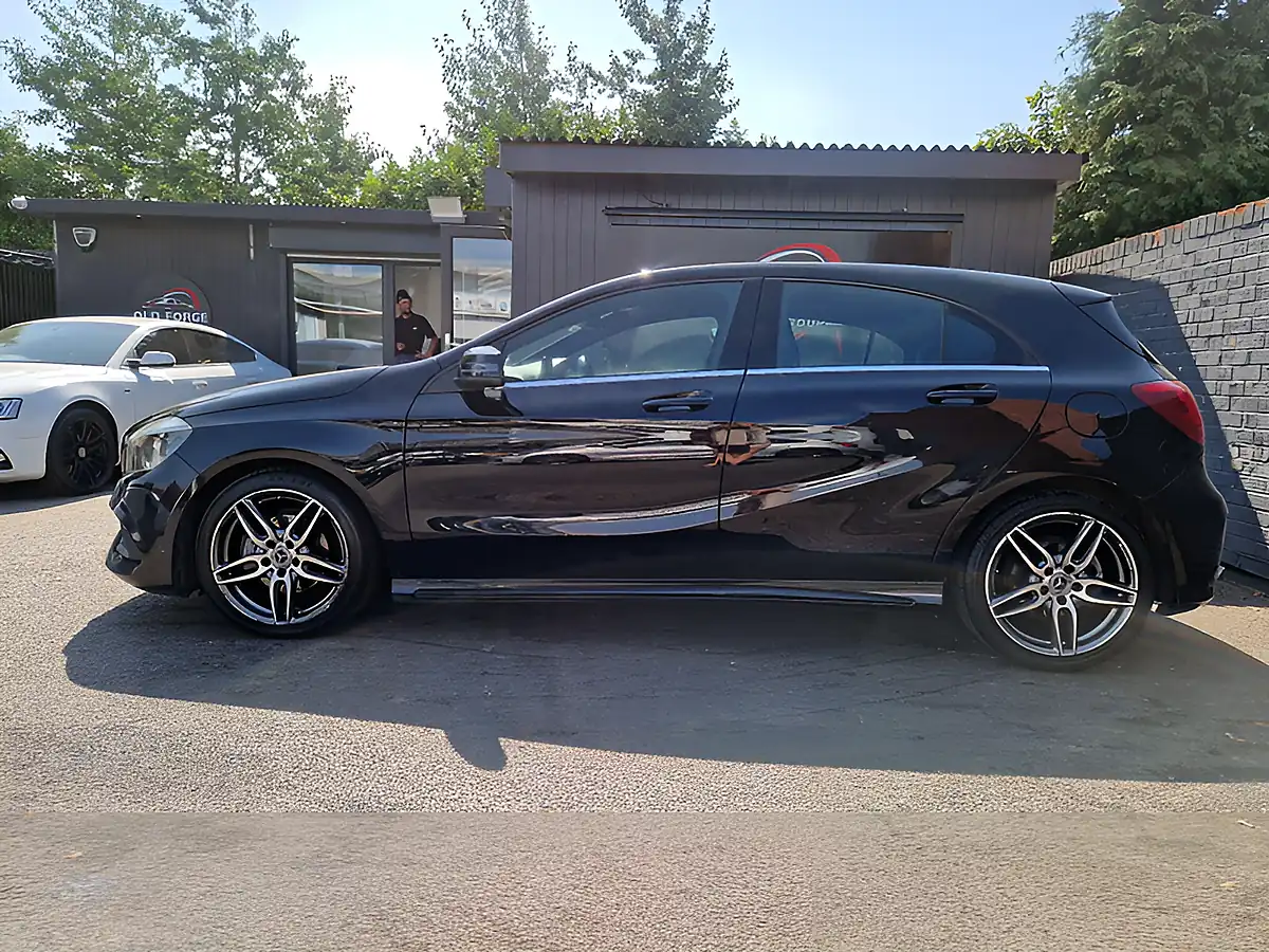 Used 2018 Mercedes-Benz a Class AMG Line Black - Interior and Exterior details 6