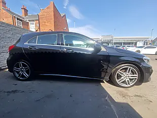 Used 2018 Mercedes-Benz a Class AMG Line Black - Interior and Exterior details 7