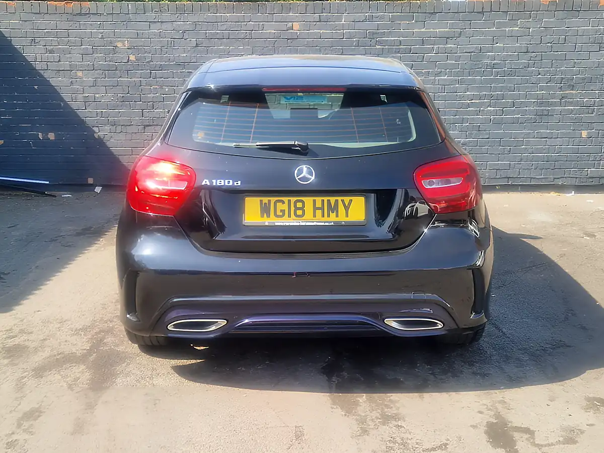 Used 2018 Mercedes-Benz a Class AMG Line Black - Interior and Exterior details 9