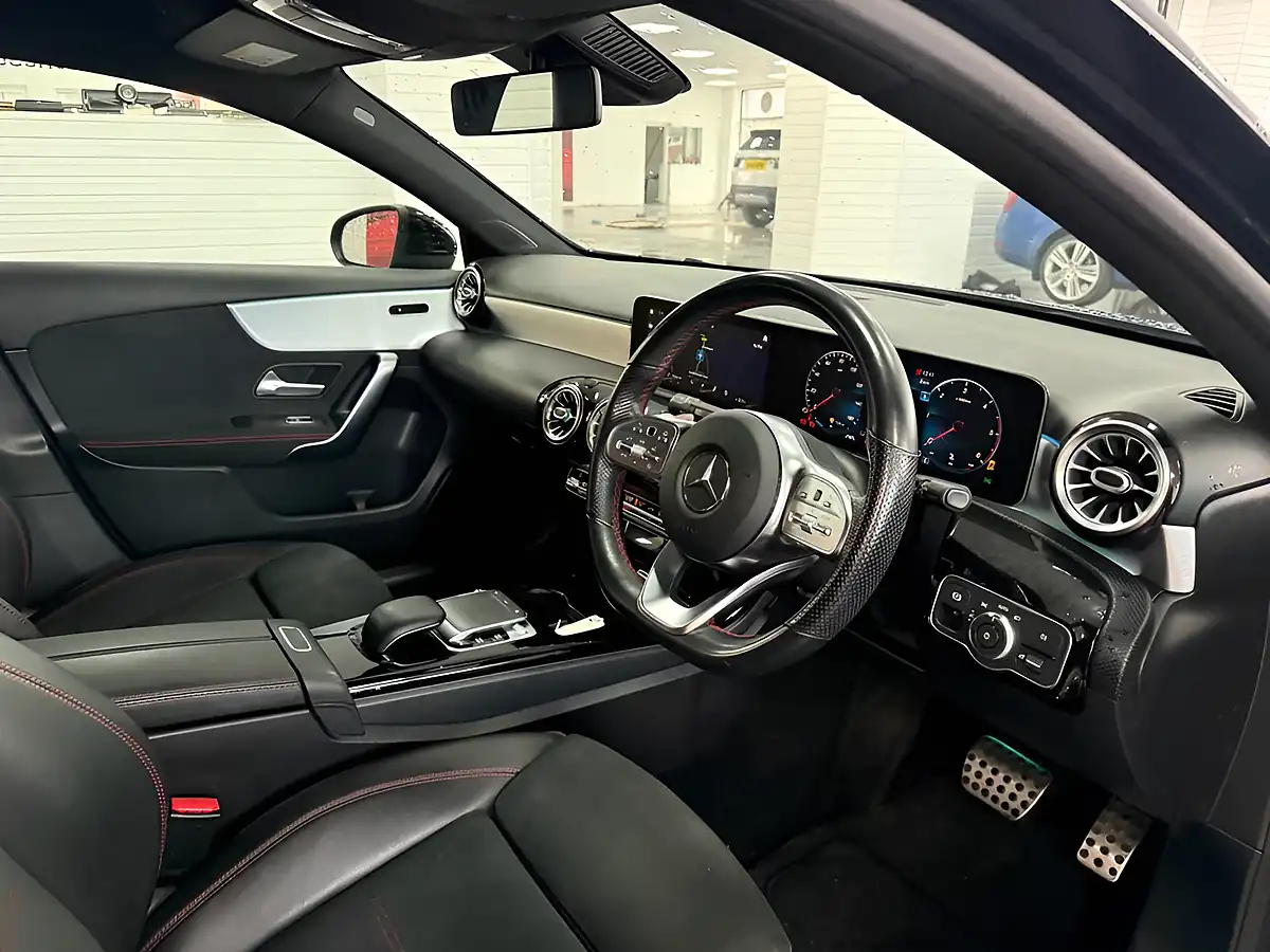 Used 2018 Mercedes-Benz a Class AMG Line Black - Interior and Exterior details 14