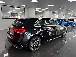 Used 2018 Mercedes-Benz a Class AMG Line Black - Interior and Exterior details 2