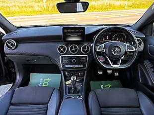 Used 2018 Mercedes-Benz a Class AMG Line Black - Interior and Exterior details 12
