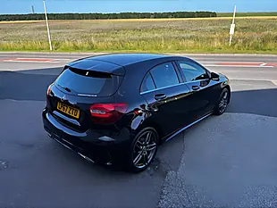 Used 2018 Mercedes-Benz a Class AMG Line Black - Interior and Exterior details 4