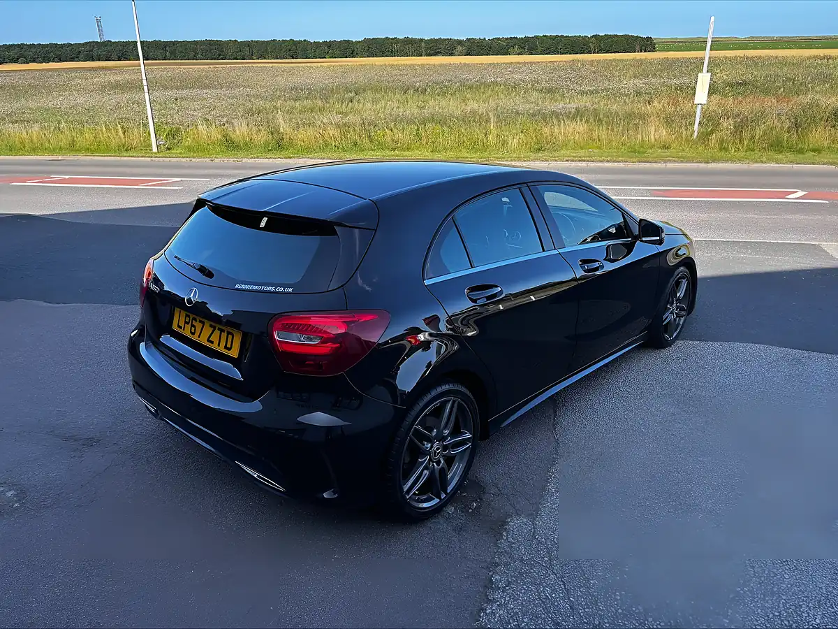 Used 2018 Mercedes-Benz a Class AMG Line Black - Interior and Exterior details 4